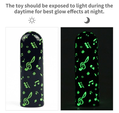 Rechargeable Glow-in-the-dark Music Massager